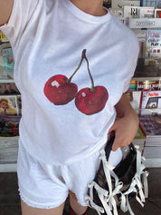 Cherry Baby Tee