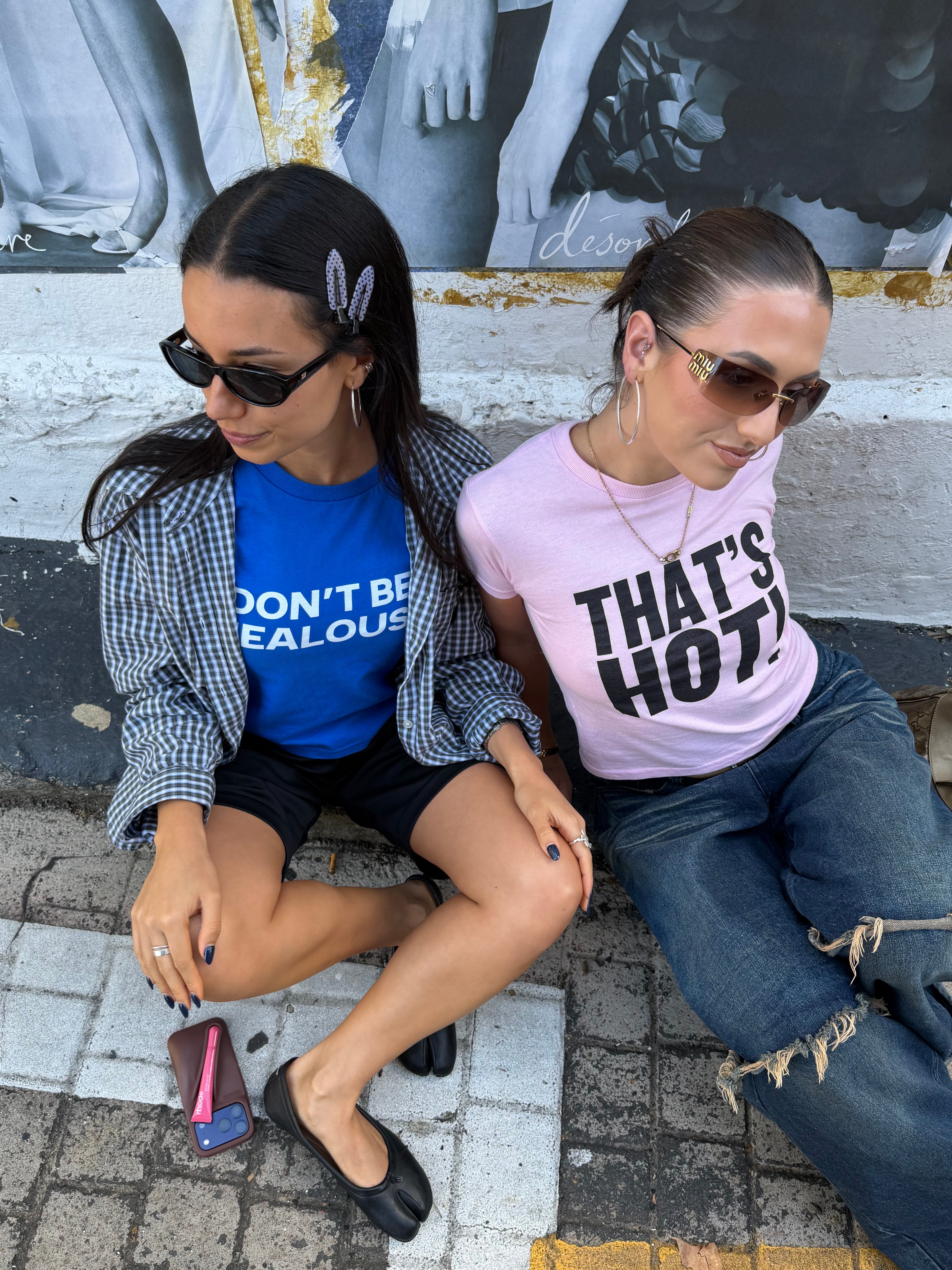 Don't Be Jealous Baby Tee