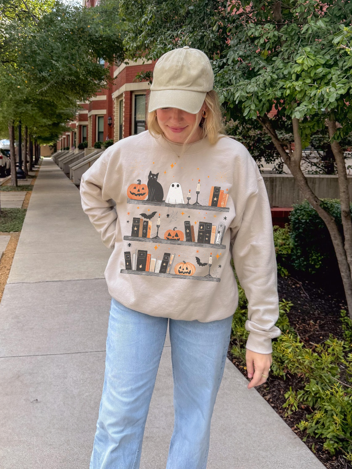October Reading Sweater