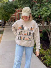 October Reading Sweater
